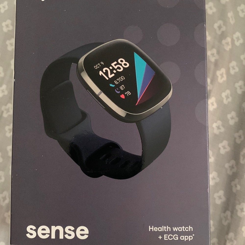 EXCELLENT, DEEPLY DISCOUNTED, Fitbit Sense for electronic monitoring of activity